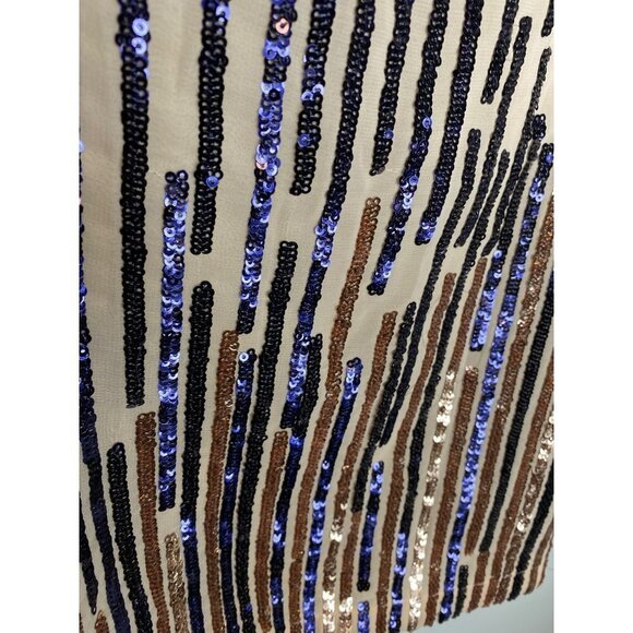 ANTHROPOLOGIE TINY WOMEN'S SLEEVELESS SEQUIN TANK SZ S NWT - Picture 3 of 5